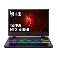 Acer Nitro 5 AN515-58-582F Gaming Laptop, 15.6 Inch FHD Screen, Intel Core i5-12450H 12th Gen Processor, NVIDIA GeForce RTX 4050, 8GB RAM, 512GB SSD, Windows 11 Home