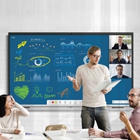 Dahua DeepHub Lite Education DHI-LPH75-ST470-B 75 Inch Interactive Smart Whiteboard, 4K Display, Android 11, Speakers, HDMI, USB-C, WiFi and Ethernet.